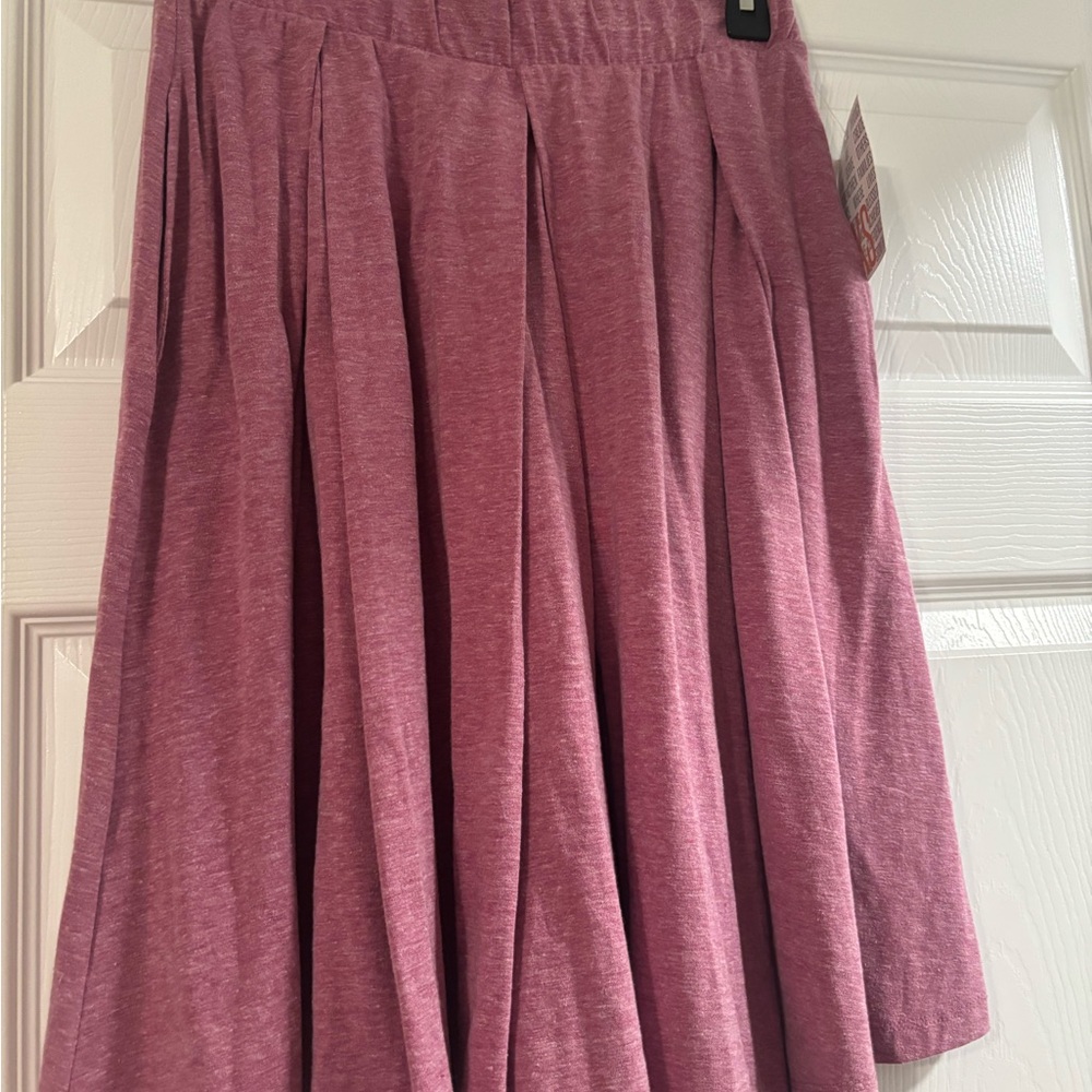 LuLaroe Madison Pink Pleated Skirt